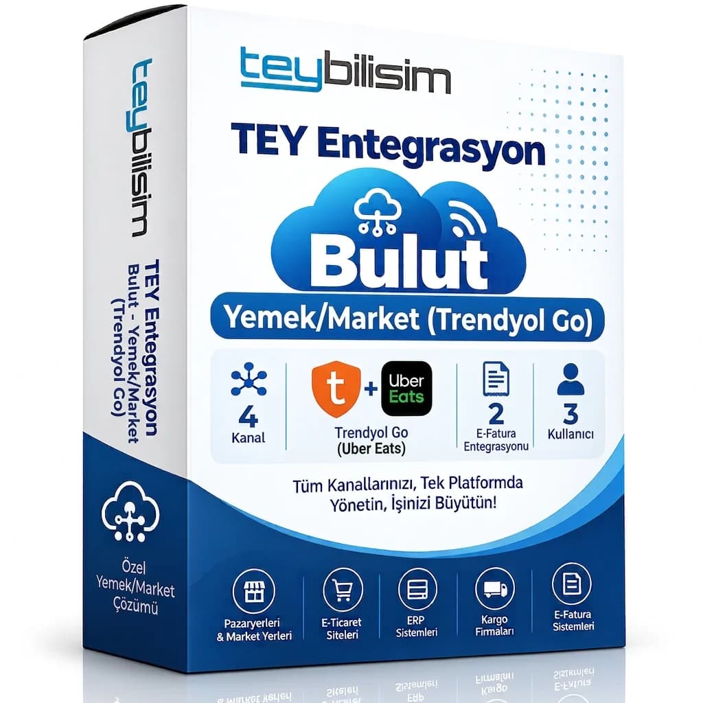 TEY Entegrasyon Bulut - Yemek/Market (Trendyol Go)