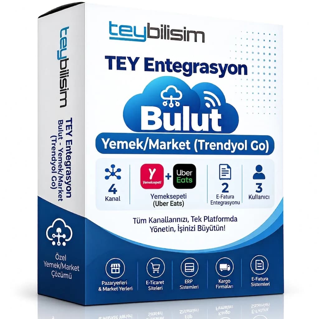 TEY Entegrasyon Bulut - Yemek/Market Servisleri